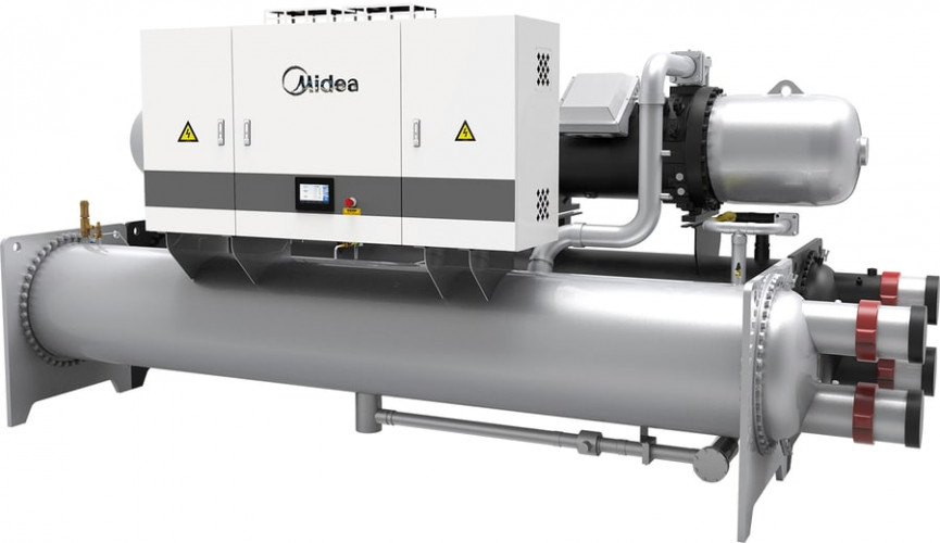Чиллер с водяным охлаждением Midea MWSH910B-FB3HF