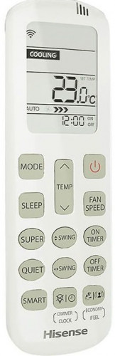 Кондиционер Hisense Zoom AS-09UW4RYRKB05 WI-FI Кондиционер Hisense Zoom AS-09UW4RYRKB05 WI-FI
