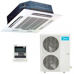 Кассетный кондиционер Midea MCD-48HRN1-R/MOU-48HN1-RR Кассетный кондиционер Midea MCD-48HRN1-R/MOU-48HN1-RR