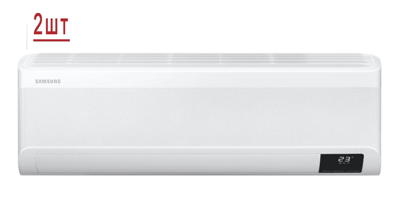 Мульти сплит-система на 2 комнаты Samsung Free Match AJ050TXJ2KH/EA/AJ025TNTDKH/EA*2