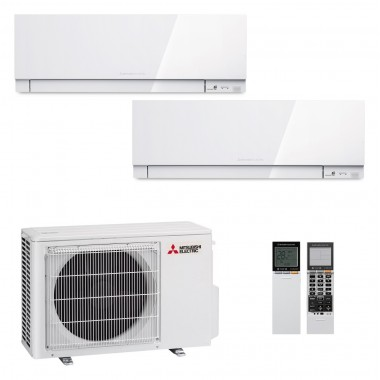 Инверторная мульти сплит-система Mitsubishi Electric MXZ-2F42VF + MSZ-EF25 VGKW*2