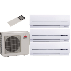 Инверторная мульти сплит-система на 3 комнаты Mitsubishi Electric MXZ-3E54VA + MSZ-SF15VA*2 + MSZ-SF35VE Инверторная мульти сплит-система на 3 комнаты Mitsubishi Electric MXZ-3E54VA + MSZ-SF15VA*2 + MSZ-SF35VE