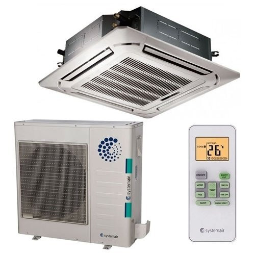 Кассетный кондиционер Systemair SYSPLIT CASSETTE 36 HP R Кассетный кондиционер Systemair SYSPLIT CASSETTE 36 HP R