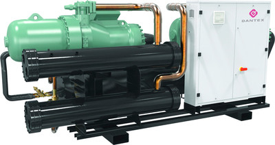 Чиллер с водяным охлаждением Dantex DN-490VYSTIGM
