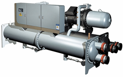 Чиллер с водяным охлаждением Dantex DN-540VGMC/SM