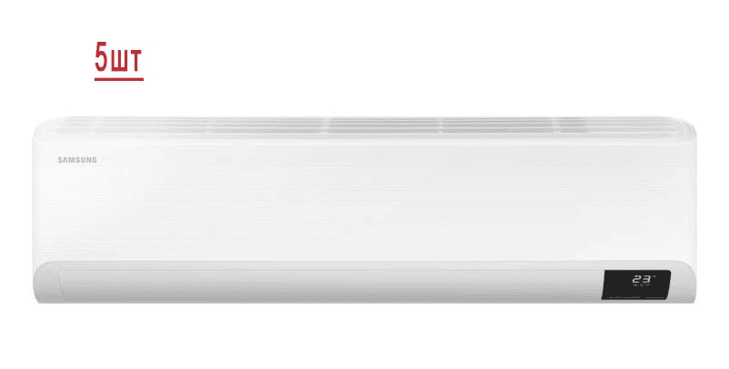 Мульти сплит-система на 5 комнат Samsung Free Match AJ100TXJ5KH/EA/AJ025TNTDKH/EA*5