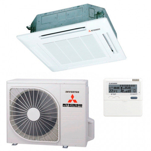 Кассетный кондиционер Mitsubishi Heavy FDTC35VH/SRC35ZS-W Кассетный кондиционер Mitsubishi Heavy FDTC35VH/SRC35ZS-W