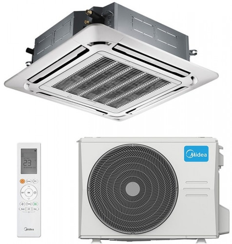 Кассетный кондиционер Midea MCD-24HRN1-Q/MOU-24HN1-Q/-40/T-MBQ-02M4 Кассетный кондиционер Midea MCD-24HRN1-Q/MOU-24HN1-Q/-40/T-MBQ-02M4