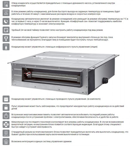 Канальная VRF система Energolux SMZD18V2AI Канальная VRF система Energolux SMZD18V2AI