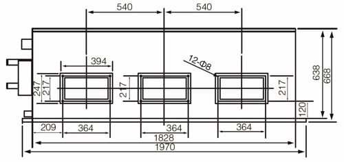 Канальный кондиционер Excon CR-01-4423 Канальный кондиционер Excon CR-01-4423