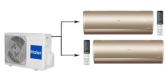 Мульти сплит-система на 2 комнаты Haier Jade Super Match 2U50S2SM1FA-3/AS25S2SJ1FA-G/AS50S2SJ1FA-G Мульти сплит-система на 2 комнаты Haier Jade Super Match 2U50S2SM1FA-3/AS25S2SJ1FA-G/AS50S2SJ1FA-G