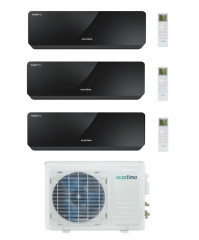 Мульти сплит система на 3 комнаты Ecoclima CM3-CH21/4R2 / CMWM-CH09/AAB-4R2 (черный) х3-img-1