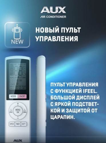 Настенный внутренний блок мульти сплит-системы AUX AMWM-H09/4R2(CD) (R32) 