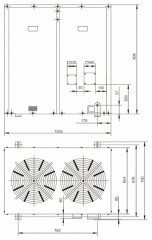 Канальный кондиционер Excon CR-01-2823 Канальный кондиционер Excon CR-01-2823