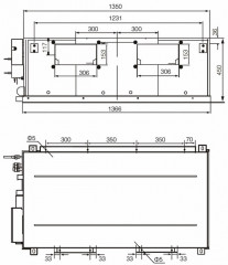 Канальный кондиционер Excon CR-01-2823 Канальный кондиционер Excon CR-01-2823