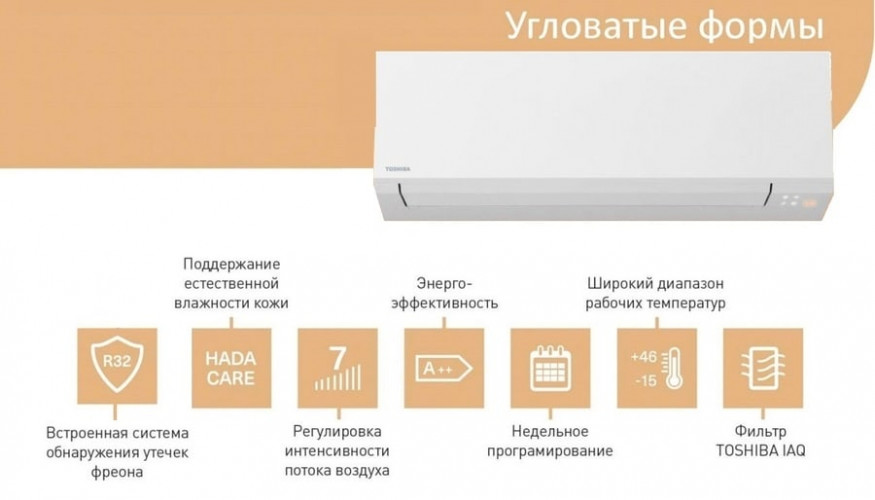Настенный внутренний блок мульти сплит-системы Toshiba RAS-B16G3KVSG-E Настенный внутренний блок мульти сплит-системы Toshiba RAS-B16G3KVSG-E