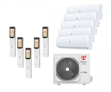 Инверторная мульти сплит-система Royal Clima 5RMX-42HN/OUT + RCI-TM09HN*5
