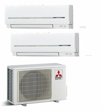 Инверторная мульти сплит-система Mitsubishi Electric MXZ-2F53VFHZ + MSZ-AP25VGK + MSZ-AP35VGK Инверторная мульти сплит-система Mitsubishi Electric MXZ-2F53VFHZ + MSZ-AP25VGK + MSZ-AP35VGK