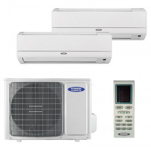 Инверторная мульти сплит-система на 2 комнаты General Climate GU-M2E14H1 Инверторная мульти сплит-система на 2 комнаты General Climate GU-M2E14H1