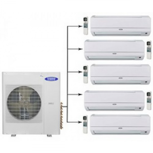 Инверторная мульти сплит-система на 5 комнат на 5 комнат General Climate GU-M5E42H1 Инверторная мульти сплит-система на 5 комнат на 5 комнат General Climate GU-M5E42H1