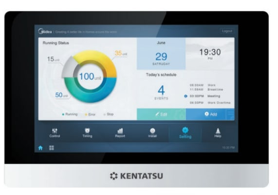 Наружный блок VRF системы Kentatsu KURA250HZAN3 Наружный блок VRF системы Kentatsu KURA250HZAN3