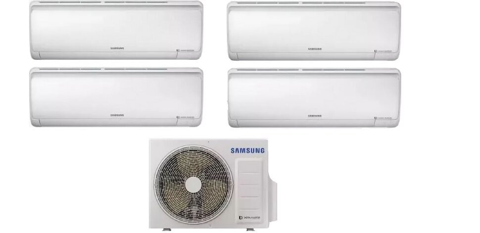Инверторная мульти сплит-система на 4 комнаты Samsung AJ070FCJ4EH/EU + AJ020RBTDEH/AF*4 Инверторная мульти сплит-система на 4 комнаты Samsung AJ070FCJ4EH/EU + AJ020RBTDEH/AF*4