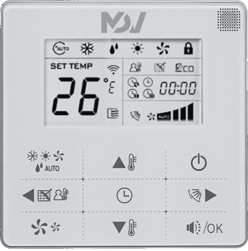 Канальная VRF система Mdv D22T2/N1-DA5(B) Канальная VRF система Mdv D22T2/N1-DA5(B)