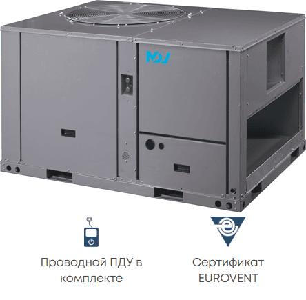 Крышный кондиционер Mdv MDRCT-075CWN1 Крышный кондиционер Mdv MDRCT-075CWN1
