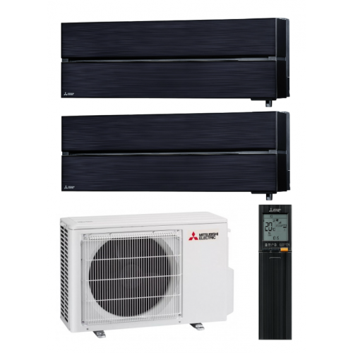 Инверторная мульти сплит-система на 2 комнаты Mitsubishi Electric MXZ-2E53VAHZ + MSZ-LN25VGB*2