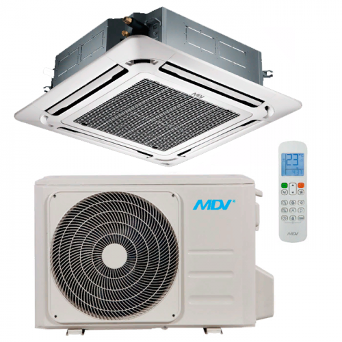 Кассетный кондиционер Mdv MDCA4-12HRN1/MDOU-12HN1-L Кассетный кондиционер Mdv MDCA4-12HRN1/MDOU-12HN1-L