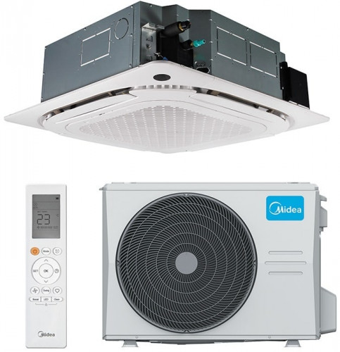 Кассетный кондиционер Midea MCD1-24HRN1-Q/MOX431U-24HN1-Q/-40 Кассетный кондиционер Midea MCD1-24HRN1-Q/MOX431U-24HN1-Q/-40