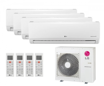 Инверторная мульти сплит-система LG MU4M27.U44R0 + PM07SP.NSJR0*4