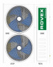 Колонный кондиционер Rovex RFS-48HR4/CCUFS-48HR4