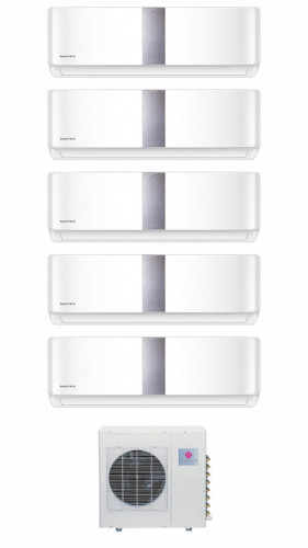 Инверторная мульти сплит-система на 5 комнат на 5 комнат Dantex RK-5M42HM2E-W + RK-M07C2N*5 Инверторная мульти сплит-система на 5 комнат на 5 комнат Dantex RK-5M42HM2E-W + RK-M07C2N*5