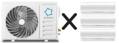 Внешний блок мульти сплит-системы на 3 комнаты ECOSTAR Ray Multi Free Match KVS-3FM24ST Внешний блок мульти сплит-системы на 3 комнаты ECOSTAR Ray Multi Free Match KVS-3FM24ST