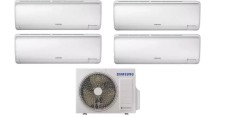 Инверторная мульти сплит-система на 4 комнаты Samsung AJ100FCJ5EH/EU + AJ025RBTDEH/AF*4 Инверторная мульти сплит-система на 4 комнаты Samsung AJ100FCJ5EH/EU + AJ025RBTDEH/AF*4