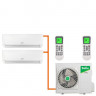 Мульти сплит система на 2 комнаты Ballu BA2OI-FM/out-18HN8/EU / BSUI-FM/in-09HN8/EU