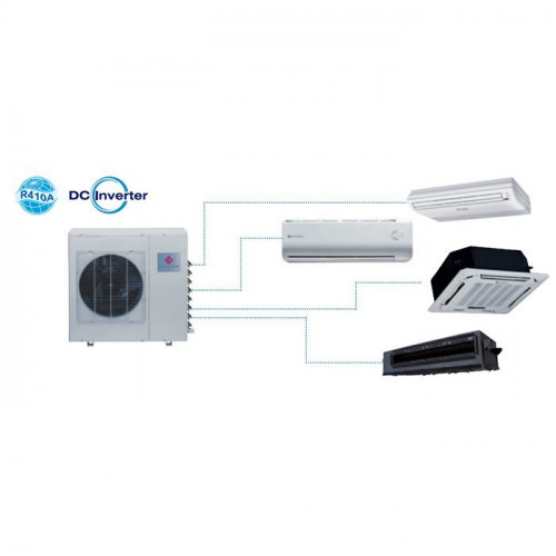 Наружный блок мульти-сплит системы Dantex RK-4M27HME-W Наружный блок мульти-сплит системы Dantex RK-4M27HME-W