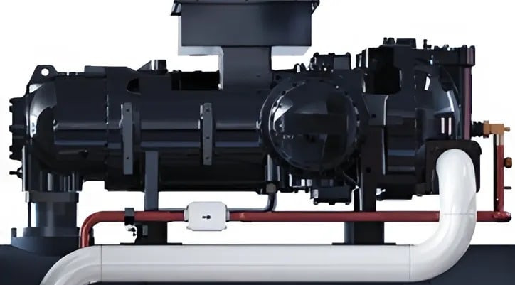 Чиллер с водяным охлаждением Daikin EWWH370VZPSA1 Чиллер с водяным охлаждением Daikin EWWH370VZPSA1