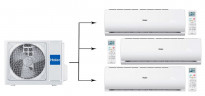 Мульти сплит-система на 3 комнаты Haier Leader Super Match 3U70S2SR5FA/AS07TS6HRA-M/AS12TS6HRA-M*2шт