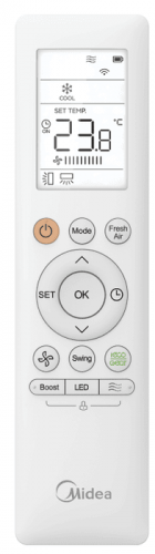 Настенный внутренний блок мульти сплит-системы Midea Gaia (mmsca) MMCA1BU-12HRFN8