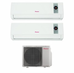 Инверторная мульти сплит-система на 2 комнаты Pioneer 2MSHD21A + KRMS07A*2 Инверторная мульти сплит-система на 2 комнаты Pioneer 2MSHD21A + KRMS07A*2