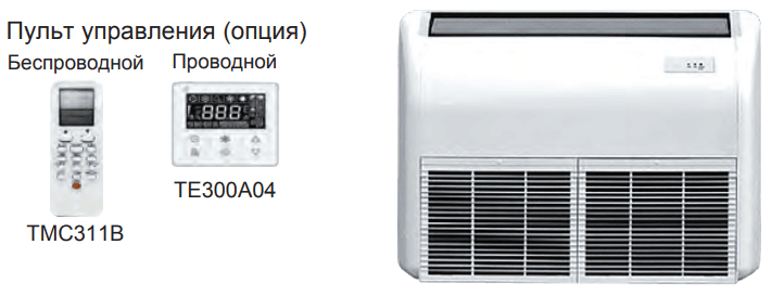 Напольно-потолочная VRF система Shivaki SFH140VX Напольно-потолочная VRF система Shivaki SFH140VX