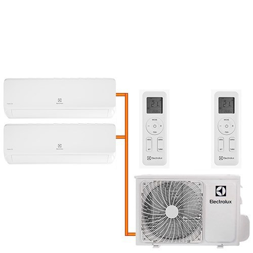 Мульти сплит система на 2 комнаты Electrolux EACS/I-07HMB FMI/N8_ERP / EACO/I-14 FMI-2/N8_ERP