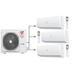 Инверторная мульти сплит система Royal Clima 3RFM-21HN/OUT + RCI-TM09HN*3 на 3 комнаты Инверторная мульти сплит система Royal Clima 3RFM-21HN/OUT + RCI-TM09HN*3 на 3 комнаты