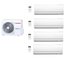 Инверторная мульти сплит-система на 4 комнаты Toshiba RAS-4M27S3AV-E + RAS-07EKV-EE*4 Инверторная мульти сплит-система на 4 комнаты Toshiba RAS-4M27S3AV-E + RAS-07EKV-EE*4