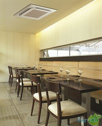 Кассетный кондиционер Hitachi RAI-25NH5/RAM-35QH5 Кассетный кондиционер Hitachi RAI-25NH5/RAM-35QH5