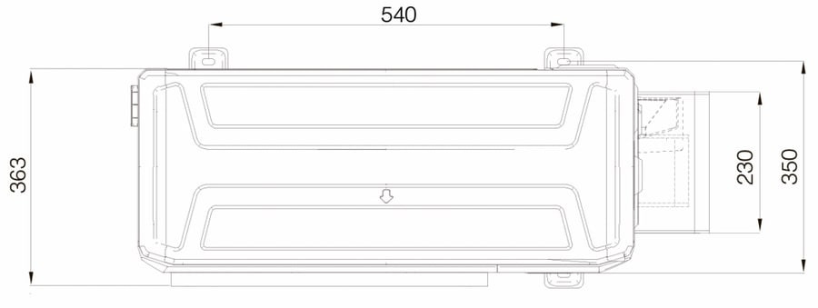 Кассетный кондиционер Excon CR-01-0712 Кассетный кондиционер Excon CR-01-0712