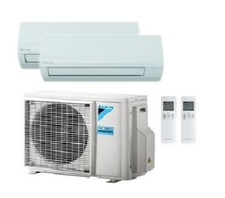 Инверторная мульти сплит-система на 2 комнаты Daikin 2MXF40A + FTXF25B + FTXF35A Инверторная мульти сплит-система на 2 комнаты Daikin 2MXF40A + FTXF25B + FTXF35A