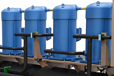 Чиллер с водяным охлаждением Dantex DN-480JСVWFL/SF